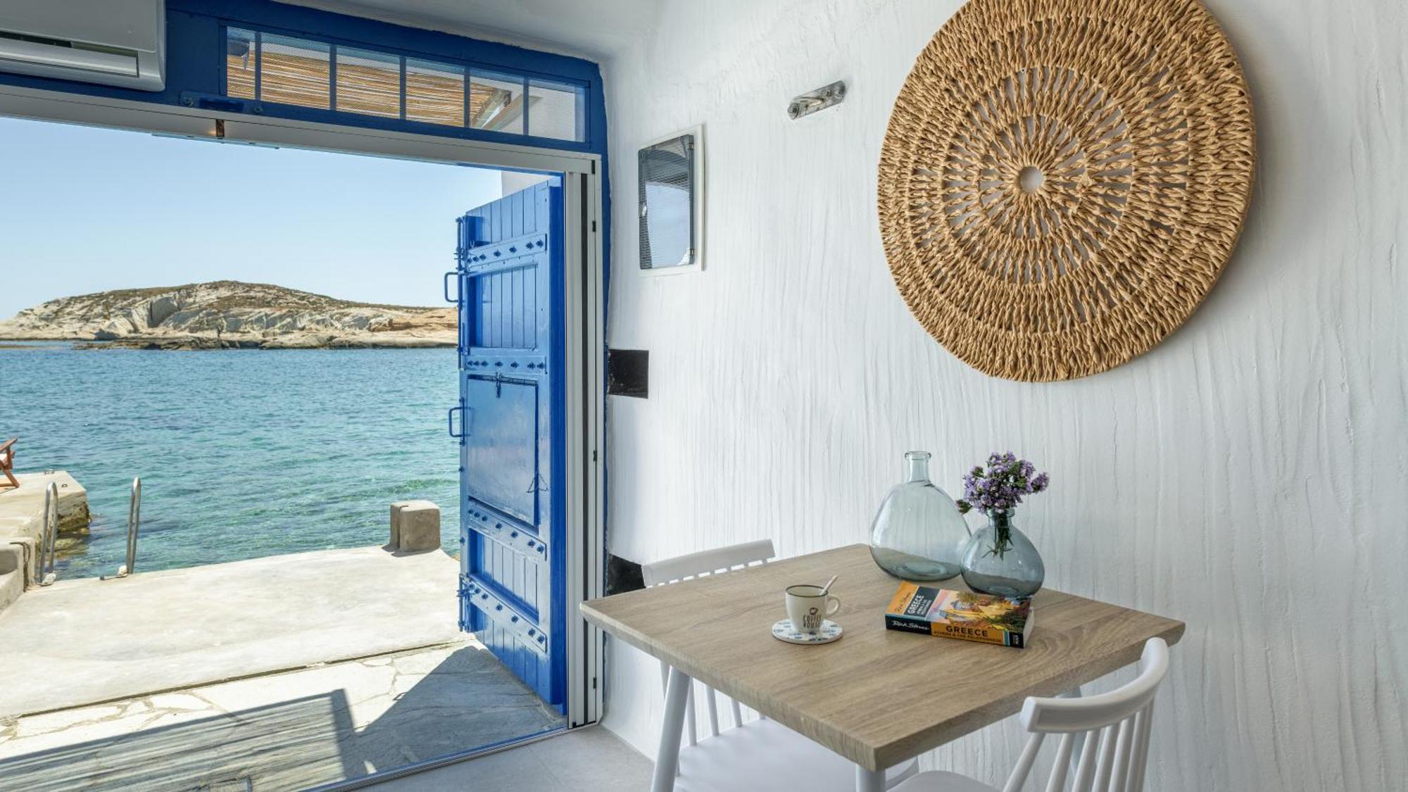 Esperanza Boathouses Mandrakia 외부 사진